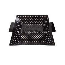 12 inch Square Enamel Grilling Wok